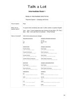 talkalot intermediate book 1 reported speech 