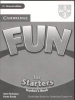 Fun for starters 2e TB 