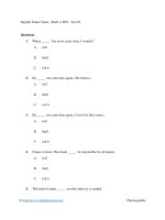English future tense   shall vs will   test 02 