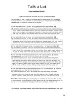 how to pronounce the past ed form of regular verbs 