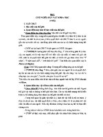 BÀI GIẢNG CHÍNH TRỊ 