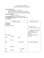 Luyện tập there is  there are