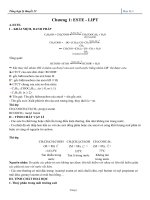 TÓM TẮT LÝ THUYẾT HÓA 12