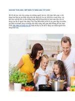 Giải đáp thắc mắc: bếp điện từ hãng nào tốt nhất