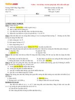 Đề thi khảo sát chất lượng đầu năm môn Vật lý lớp 11 trường THPT Phan Ngọc Hiển, Cà Mau năm học 2015 - 2016