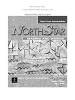 NORTHSTAR reading and writing   pearson longman BASIC LOW 