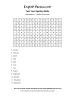 wordsearch 1 months of the year 