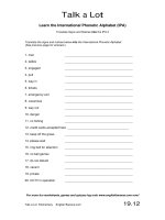 talk a lot translate signs and notices into the ipa 2 