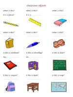 10914 classroom objects 