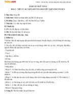 Giáo án Ngữ văn 6 tuần 5 tiết 17