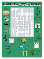 4054 crossword  in the house 1 