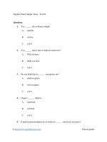 English future simple tense   test 02 