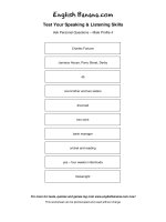 ask personal questions male profile 4 