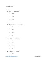 Do vs make   test 01 