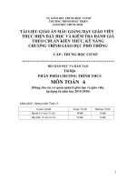 Giáo án toán 6 trọn bộ chuẩn kiến thức mới 2015 2016 