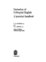O connor   arnold   part i   the anatomy of intonation 