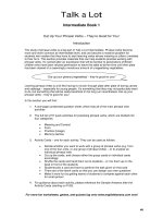 talkalot intermediate book 1 eat up your phrasal verbs introduction 