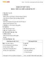 Giáo án Ngữ văn 6 tuần 6 tiết 23