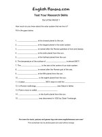 out of this world planets quiz 1 ires40 