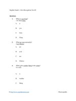 English grade 6   error recognition test 02 