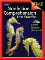 Nonfiction comprehension test practice gr  2 