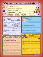 8174 grammar revision 3  5 tasks  for intermediate upperintermediate level  30 minutetest  with key 