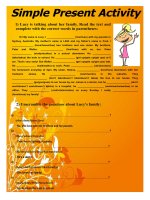 9757 simple present activity 