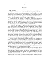 Tiểu luận đánh giá kết quả học tập môn giáo dục học của sinh viên đại học sư phạm theo tiếp cận quá trình 