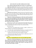 ĐỀ CƯƠNG ôn tập môn CHÍNH SÁCH xã hội