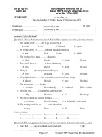 Đề thi vào lớp 10 trường chuyên Phan Bội Châu năm 2004-2005