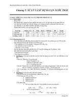 Bài giảng kỹ thuật xử lý nước thải   xử lý và sử dụng cặn nước thải 