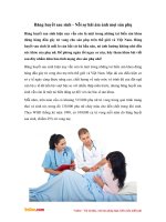 Băng huyết sau sinh - Nỗi sợ hãi ám ảnh mọi sản phụ