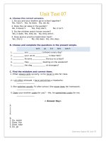 Grammar space 1 unit test 07 