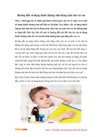 Hướng dẫn sử dụng thuốc kháng sinh đúng cách cho trẻ em