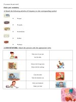 9840 housework and adverbs of frequency 