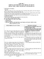 giáo án tự chọn ngữ văn 10