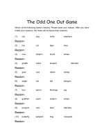 3491 the odd one out game 