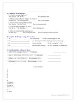 Grammar space 1 unit test 10 