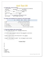 Grammar space 2 unit test 09 