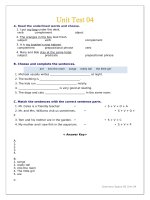 Grammar space 2 unit test 04 