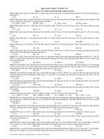 Bài tập TN sóng cơ và sóng âm