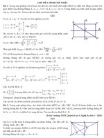 Bài toán hình chữ nhật trong chuyên đề hình học phẳng