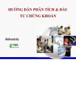 BÀI GIẢNG HƯỚNG dẫn PHÂN TÍCH đầu tư CHỨNG KHOÁN 