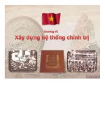 BÀI GIẢNG LỊCH sử ĐẢNG   xây DỰNG hệ THỐNG CHÍNH TRỊ 