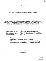 Đánh giá sự tồn lưu kháng thể kháng virut viêm não nhật bản sau khi tiêm 3 mũi vacxxin viêm não nhật bản ở trẻ 5 10 tuổi ở huyện lương tài tỉnh bắc ninh 