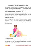 Nguyên nhân và cách điều trị bệnh kiết lỵ ở trẻ em