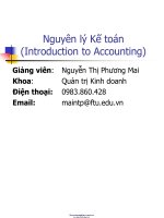 NGUYÊN lý kế TOÁN   NGUYỄN THỊ PHƯƠNG MAI 