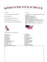 30531 school in the uk and the us 