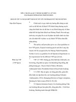 QUY TRINH NGHIEP VU LE TAN TIÊU CHUẨN VIP