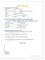 Grammar space 1 unit test 06 